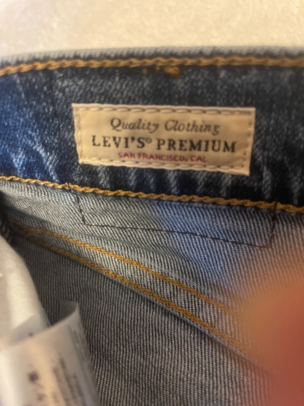 Levi’s 728 High Rise Wide Leg Jeans Size 25 (25x32) NWT Premium Denim - Picture 6 of 10